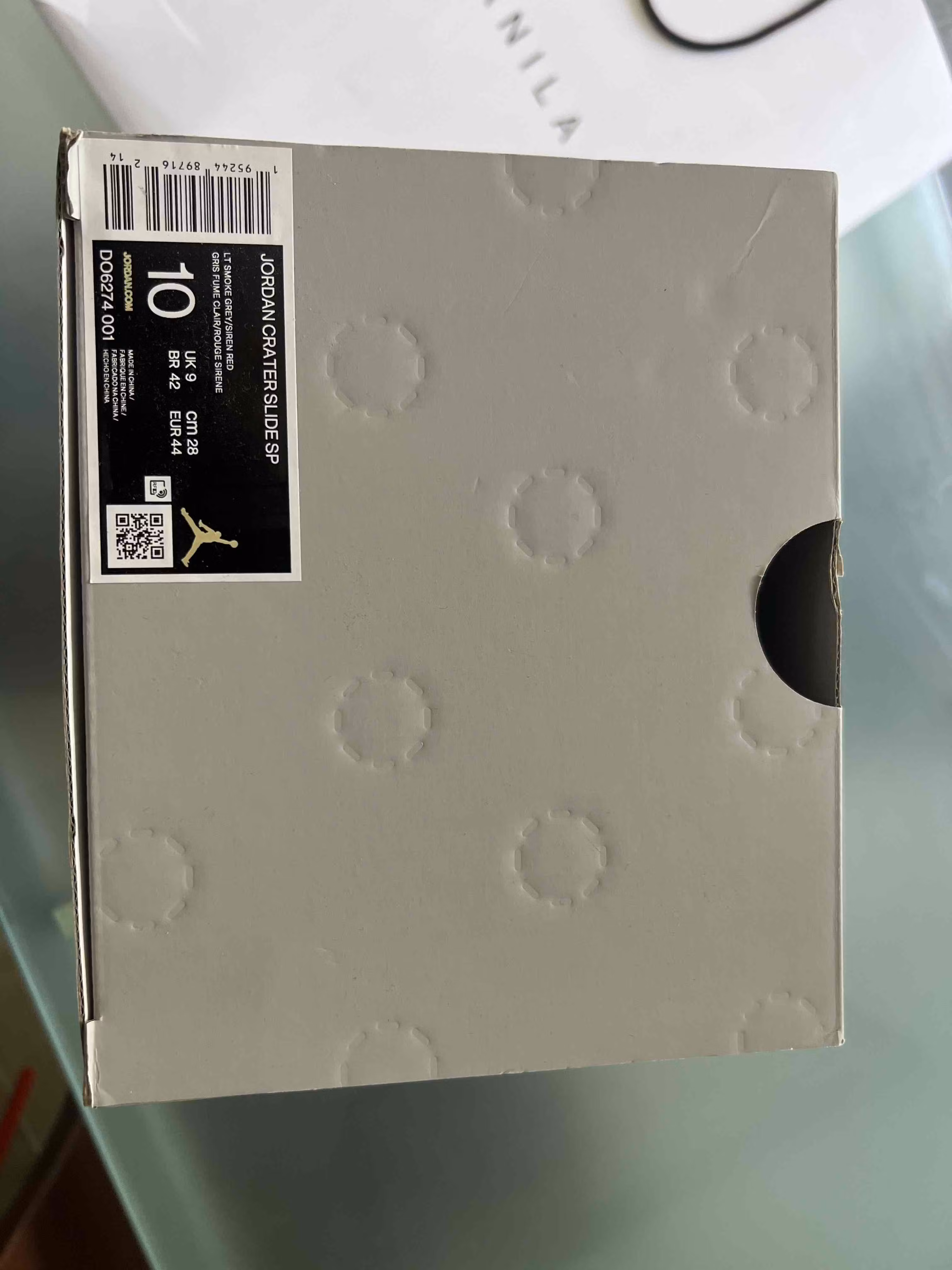 UNION x Air Jordan Crater Slide SP 'Grey Fog' DO6274-001 UNION x Air Jordan Crater Slide SP 'Grey Fog' DO6274-001